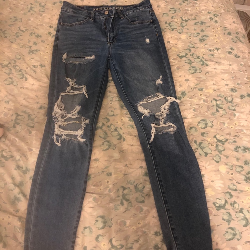 American Eagle Super Hi-Rise Jegging